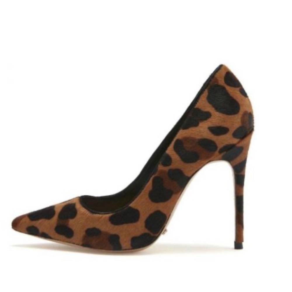 Schutz Caiolea animal print heels